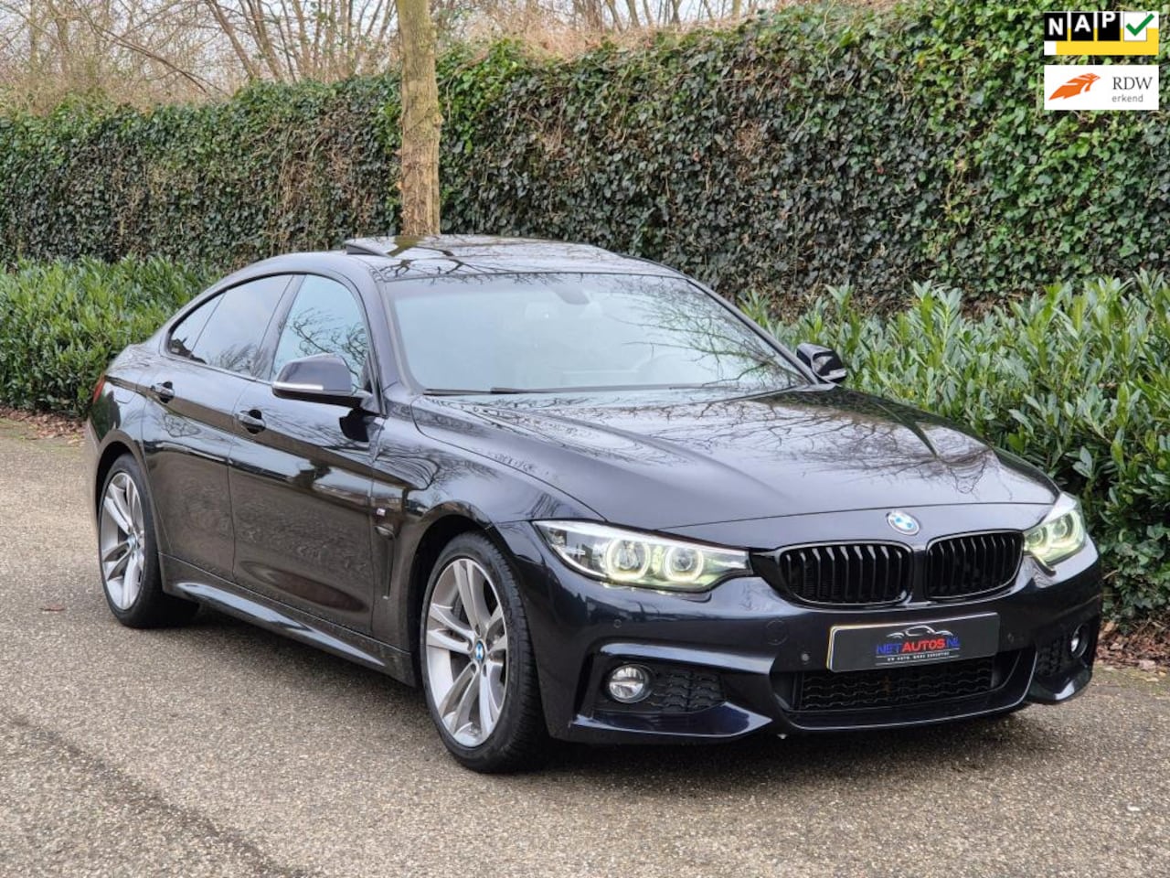 BMW 4-serie Gran Coupé - 430i M SPORT Pano CarPlay Dig.Teller Evo Camera LED NAP Dealer Leder - AutoWereld.nl