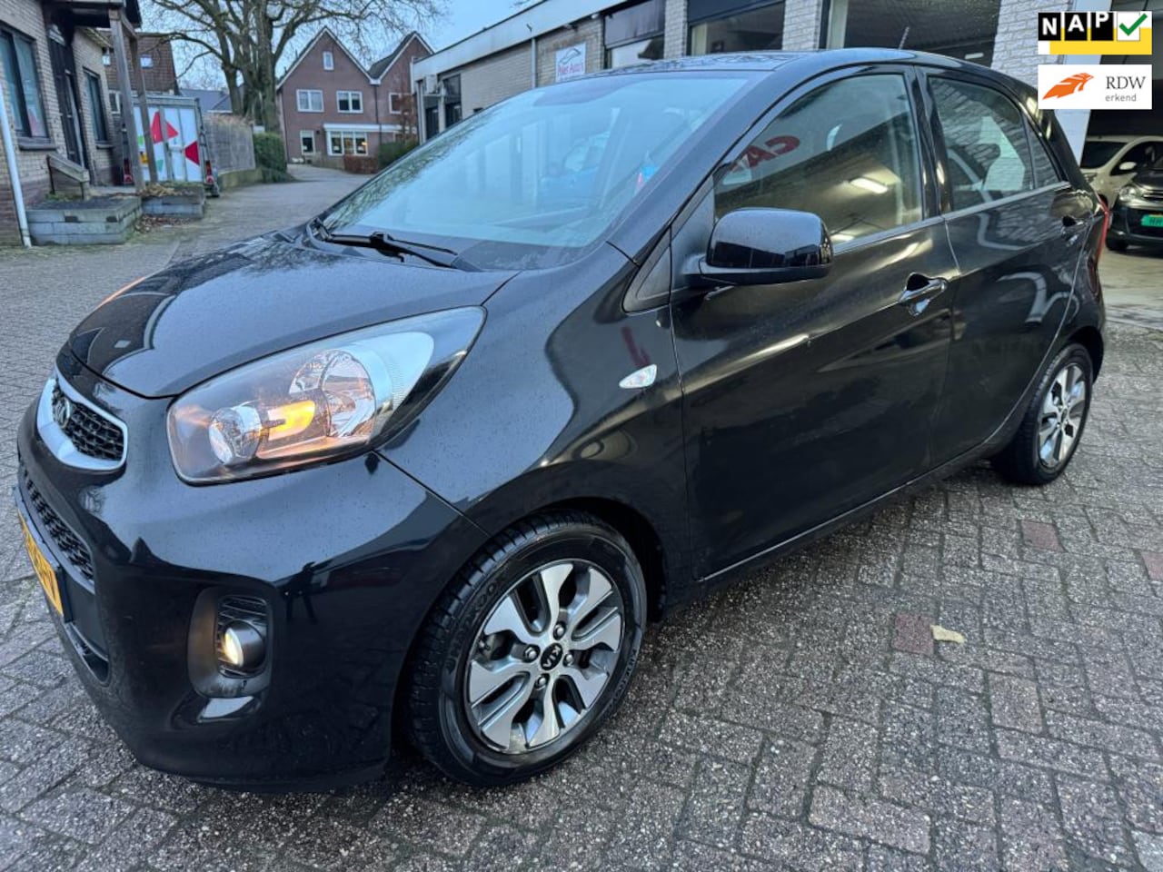 Kia Picanto - 1.0 CVVT EconomyPlusLine AIRCO 94273 NAP O.H BOEKJES NAVIGATIE CAMERA LM VELGEN VOLLE OPTI - AutoWereld.nl