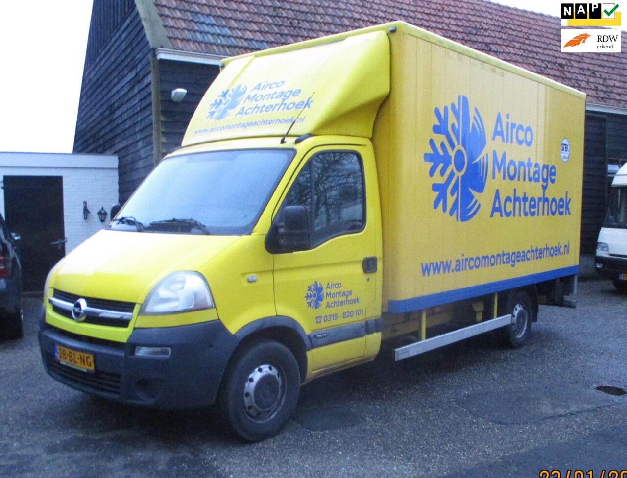 Opel Movano - 2.5 CDTi L3 LAADBAK / LAADKLEP 2004 - AutoWereld.nl