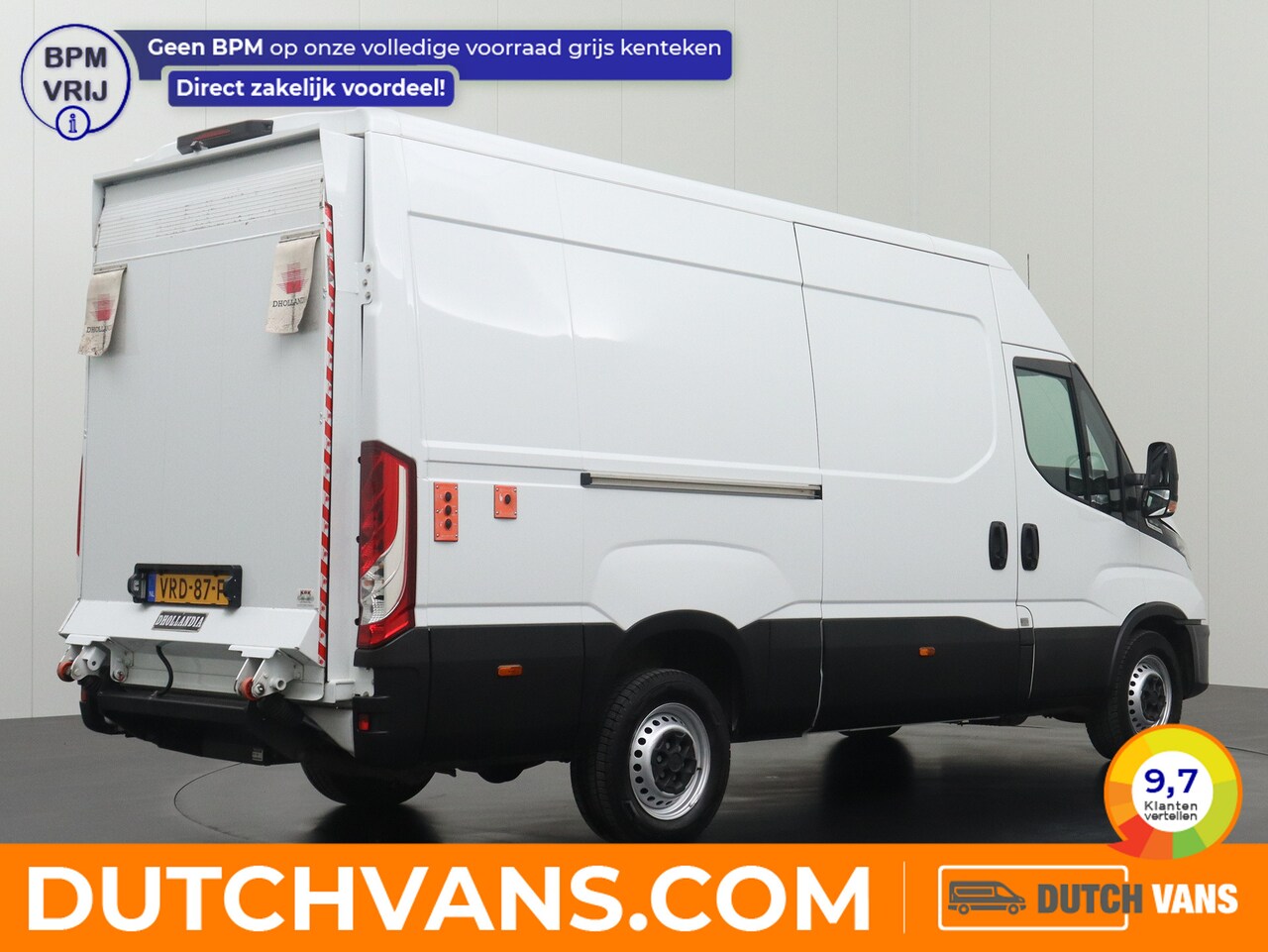 Iveco Daily - 35S14 L2H2 Hi-Matic Automaat | Laadklep | Laadlift | Navigatie | Camera | 3-Persoons - AutoWereld.nl