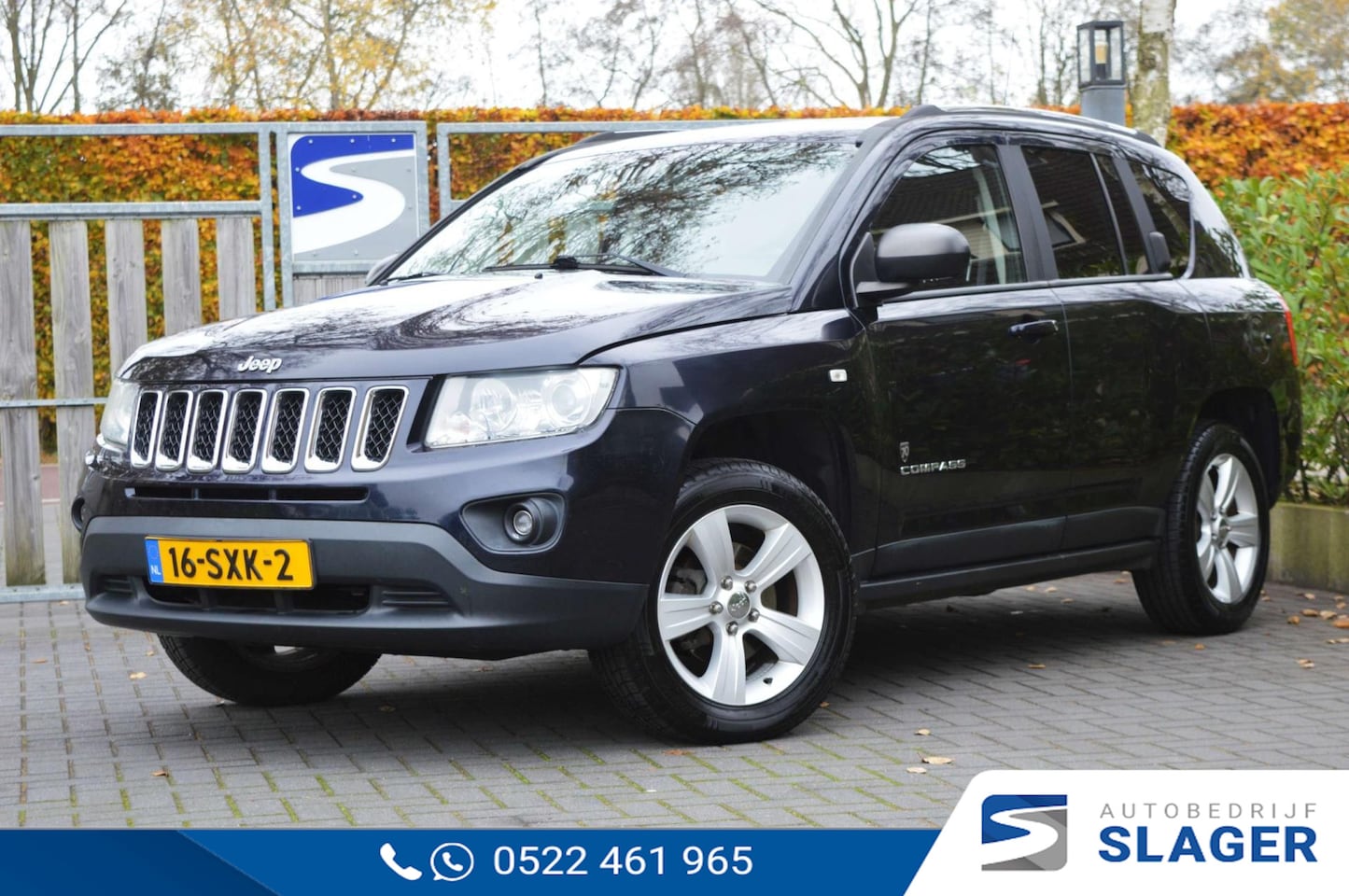 Jeep Compass - 2.0 Sport - 70th Anniversary|1e eigenaar|Navi|Cruise|Leder|Trekhaak - AutoWereld.nl