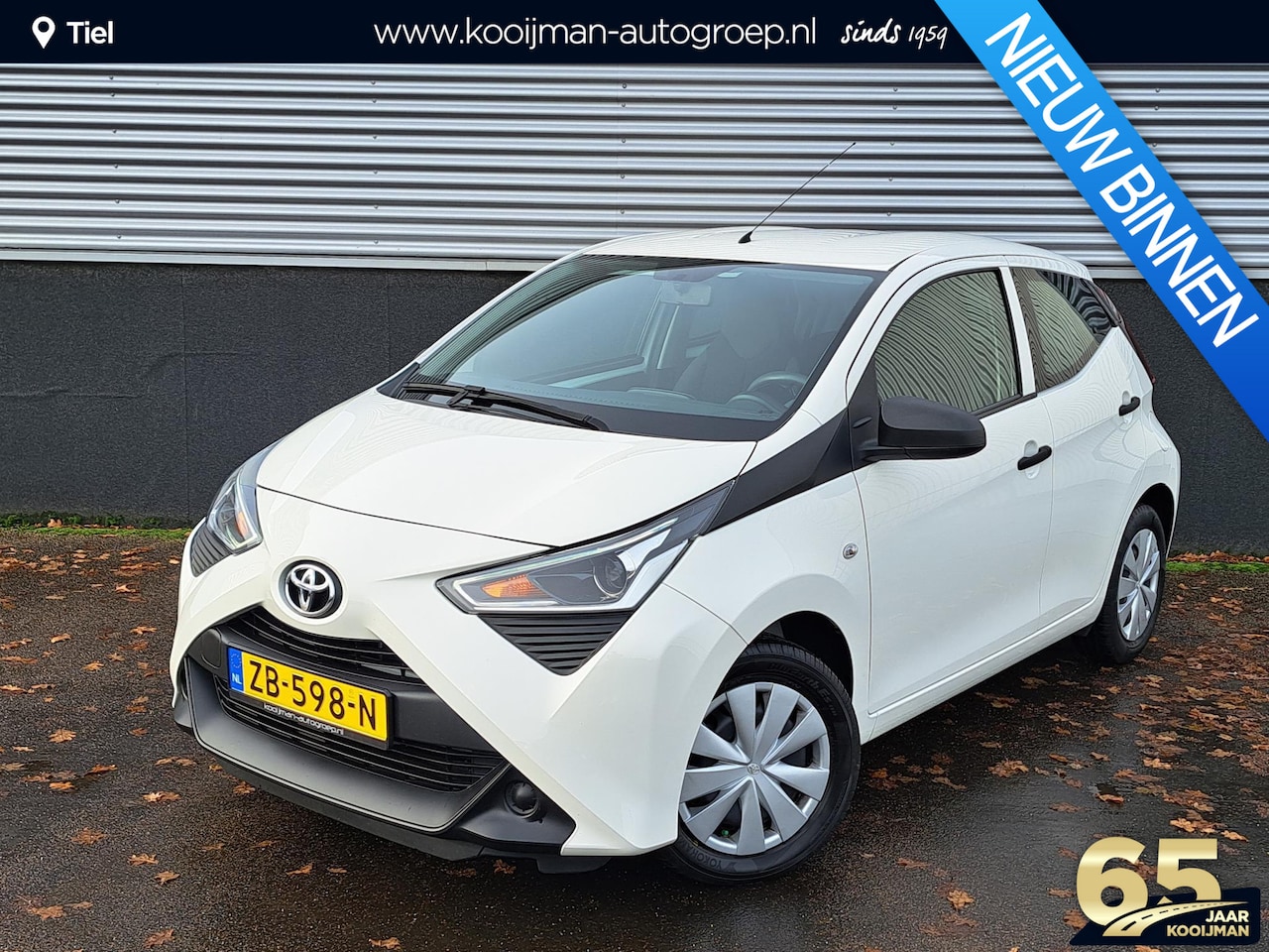 Toyota Aygo - 1.0 VVT-i x-fun Airco, Bluetooth, Nederlandse auto, 5-deurs, Goed onderhouden, BTW-auto, G - AutoWereld.nl