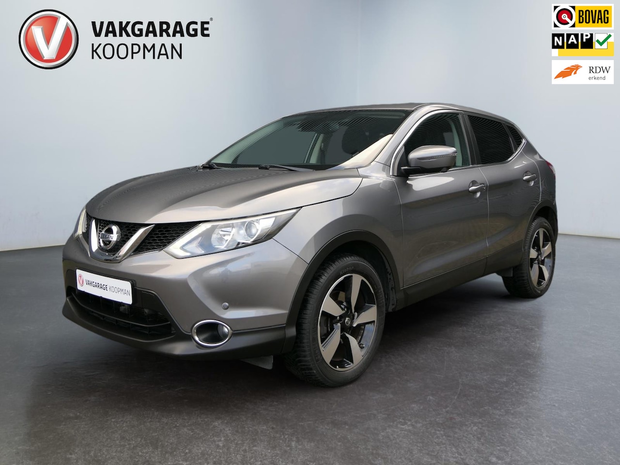 Nissan Qashqai - 1.2 Connect Edition 360 Camera/18" velgen/Navigtie/Trekhaak. - AutoWereld.nl