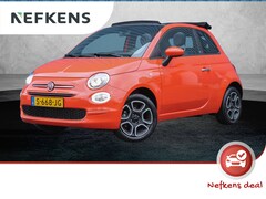 Fiat 500 - Cabrio 1.0 Hybrid Club 70PK | Navigatie via Apple Carplay/Android Auto | Parkeersensoren A