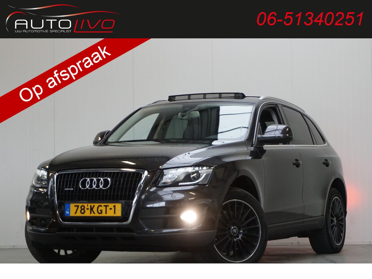 Audi Q5 - 3.2 FSI quattro Pro Line 270 PK! NL AUTO! PANO B&O XENON CLIMA PDC CRUISE etc. - AutoWereld.nl