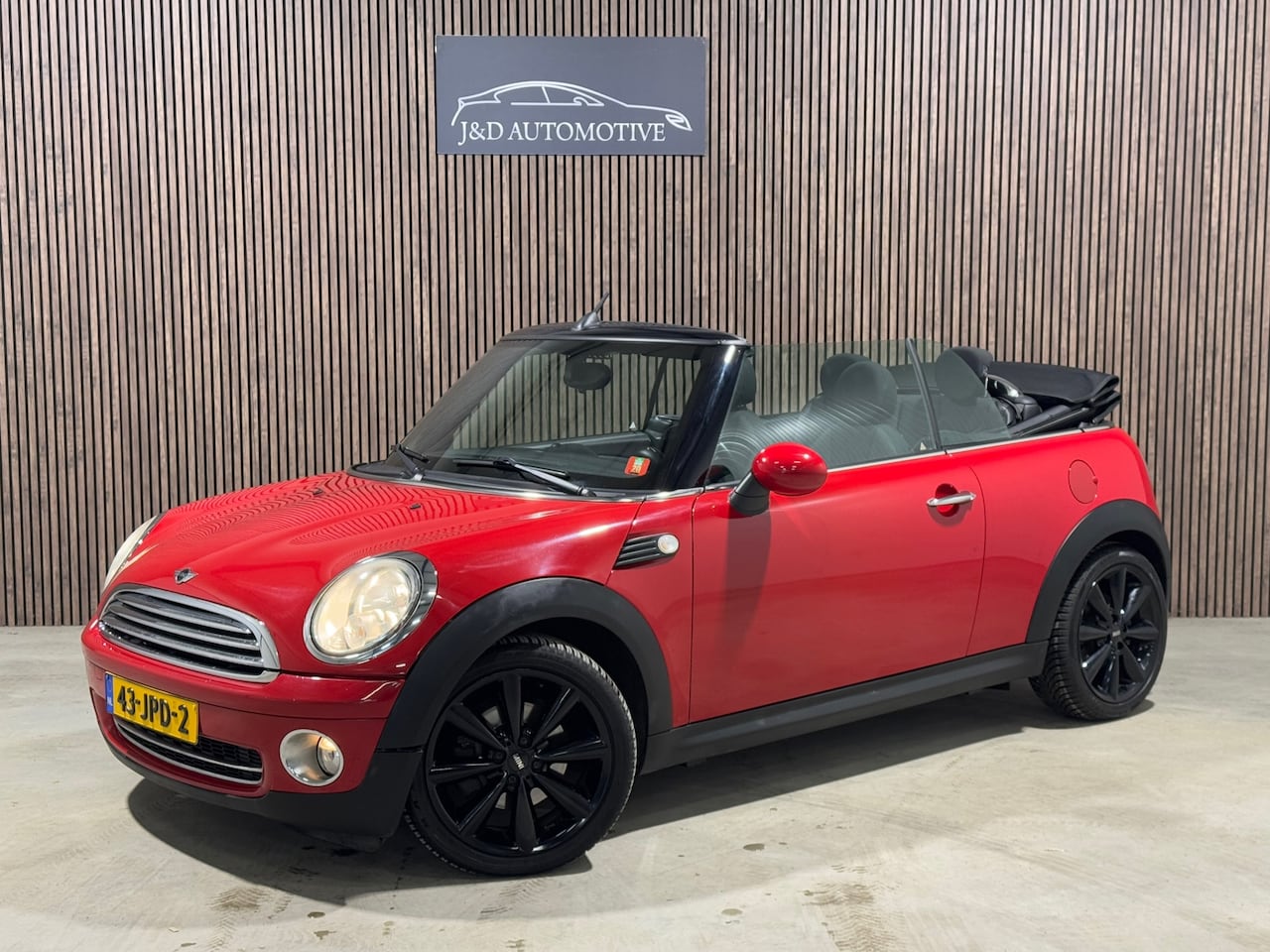 MINI Cabrio - Mini 1.6 Cooper Pepper 2009 NAP ELEK RAMEN PDC - AutoWereld.nl