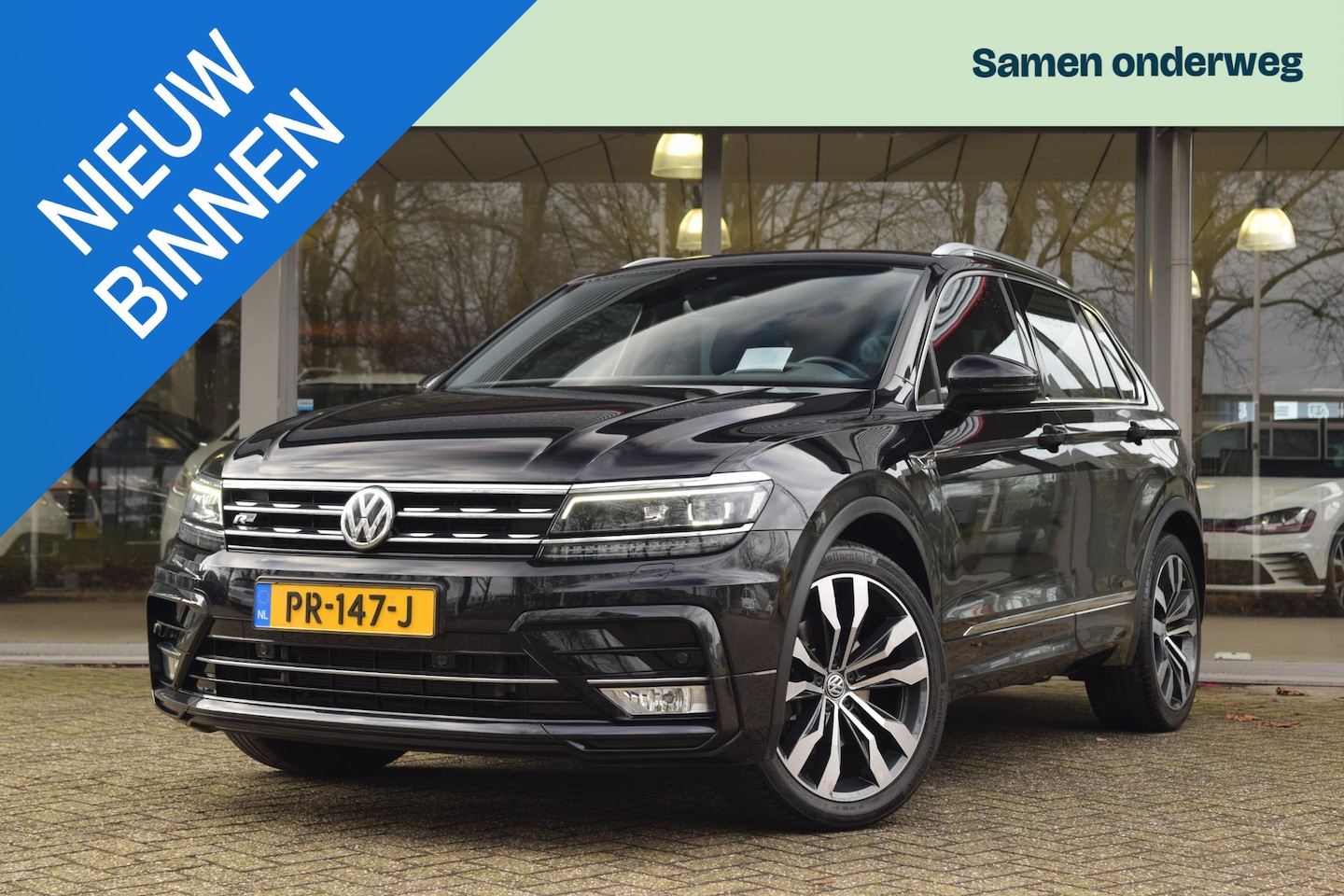 Volkswagen Tiguan - 2.0 TSI 4M R-Line DSG Matrix/ElekTh/20/Hud/Carplay - AutoWereld.nl