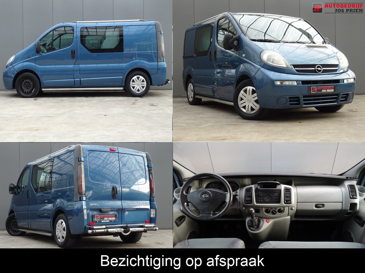 Opel Vivaro - 2.5 CDTI L1H1DC * 6 PERS. EX BTW !! - AutoWereld.nl