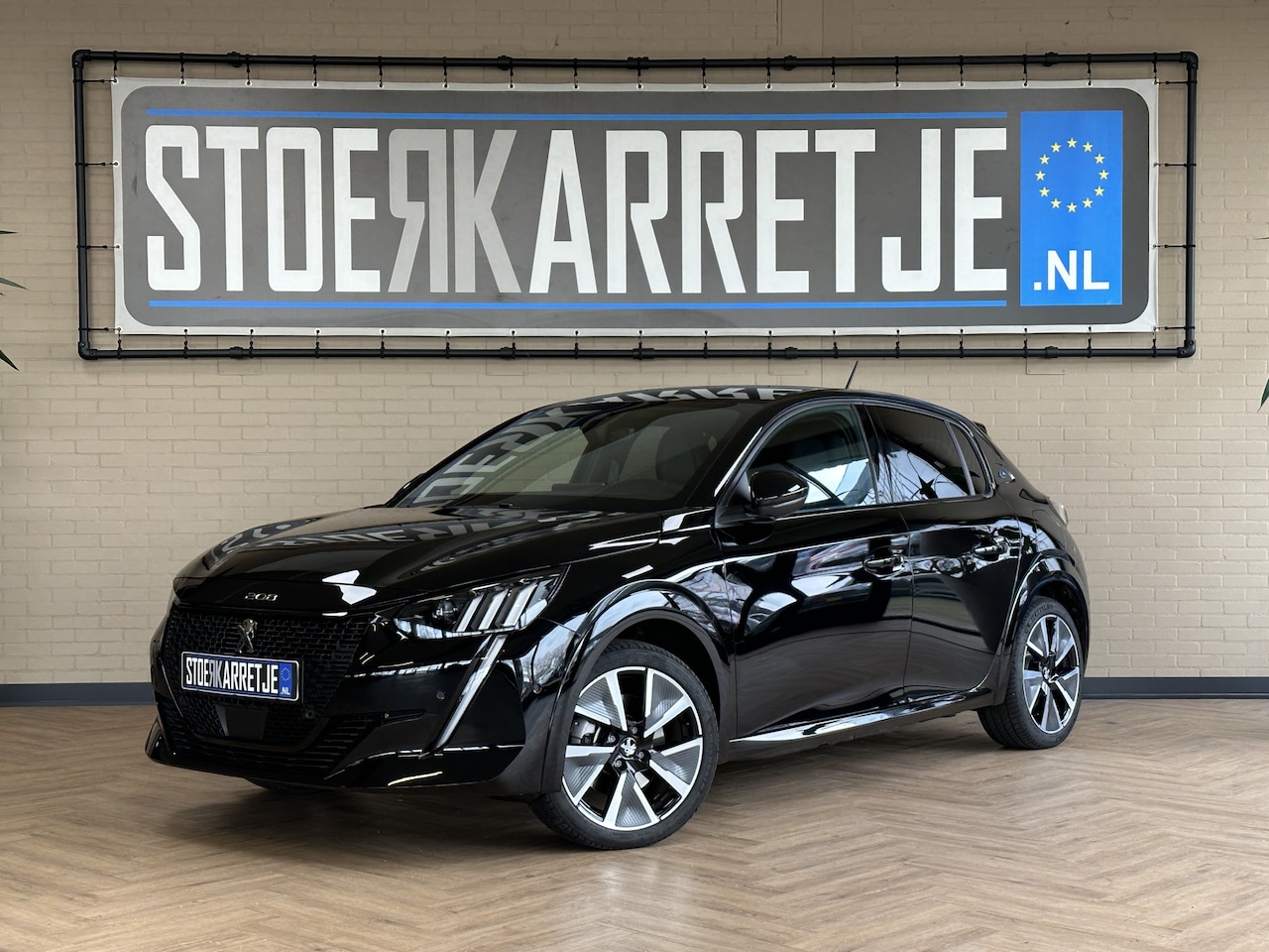 Peugeot e-208 - EV GT 50 kWh EV GT 50 kWh, 2022 Navigatie, Full led, 17 inch, keyless, blindspot, half leder, 100% elek - AutoWereld.nl