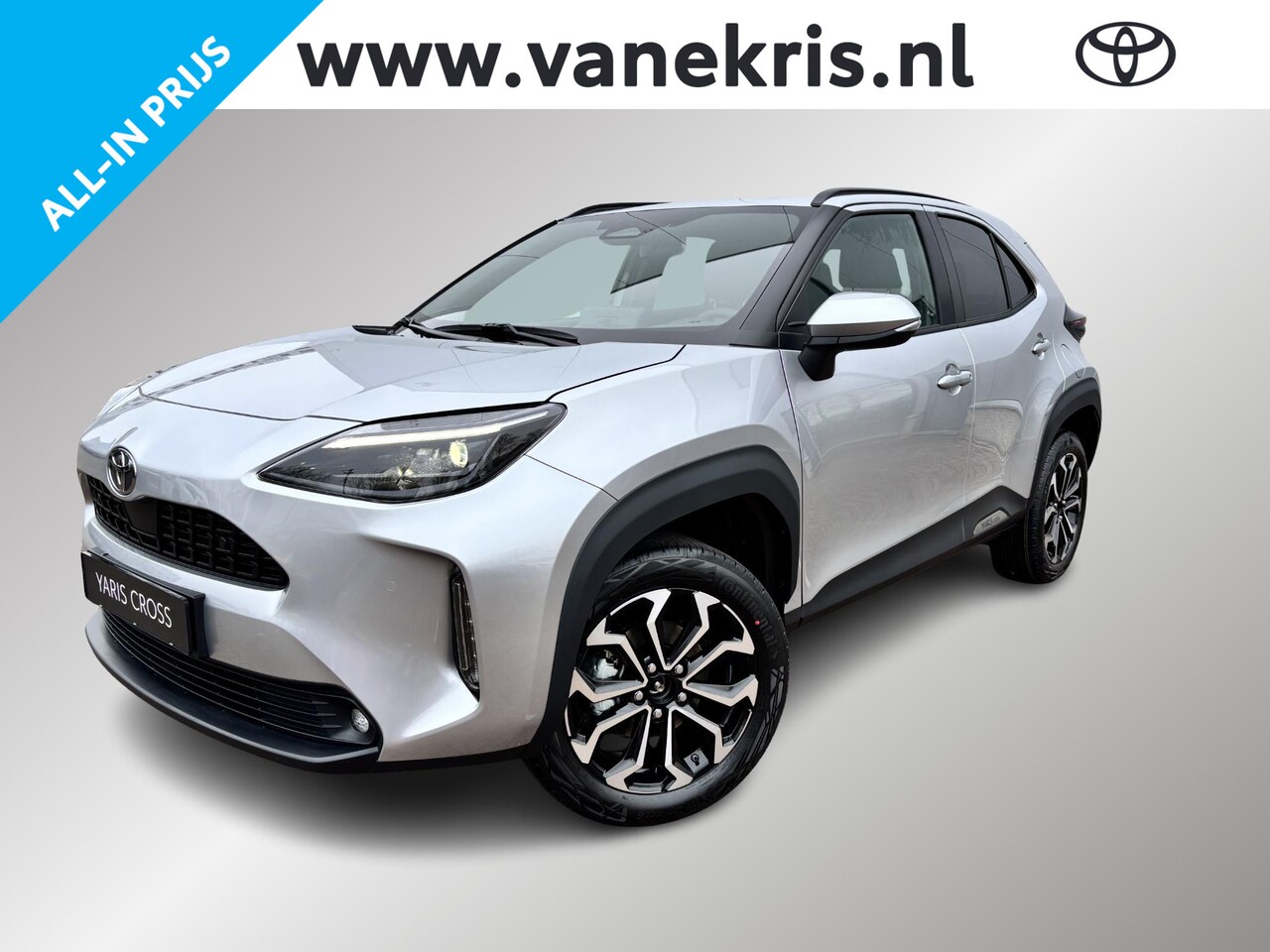 Toyota Yaris Cross - 1.5 Hybrid 115 First Edition Automaat BSM,Parkeersensoren ,Apple Carplay Android Auto,Stoe - AutoWereld.nl