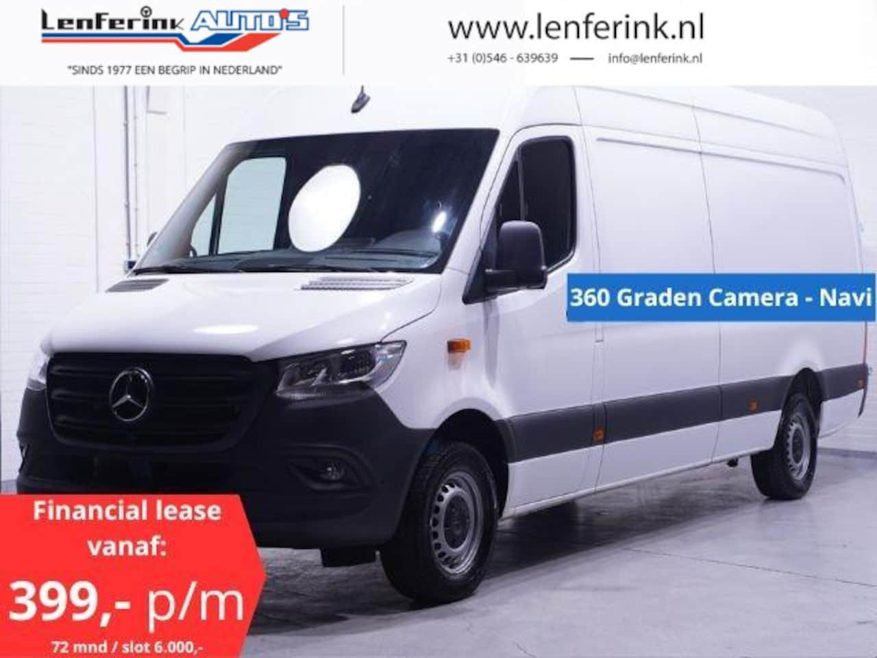 Mercedes-Benz Sprinter - 315 CDI 150 pk L3H2 BPM Vrij, Navi, 360 Camera Laadruimte Pakket, PDC V+A, Cruise Control, - AutoWereld.nl