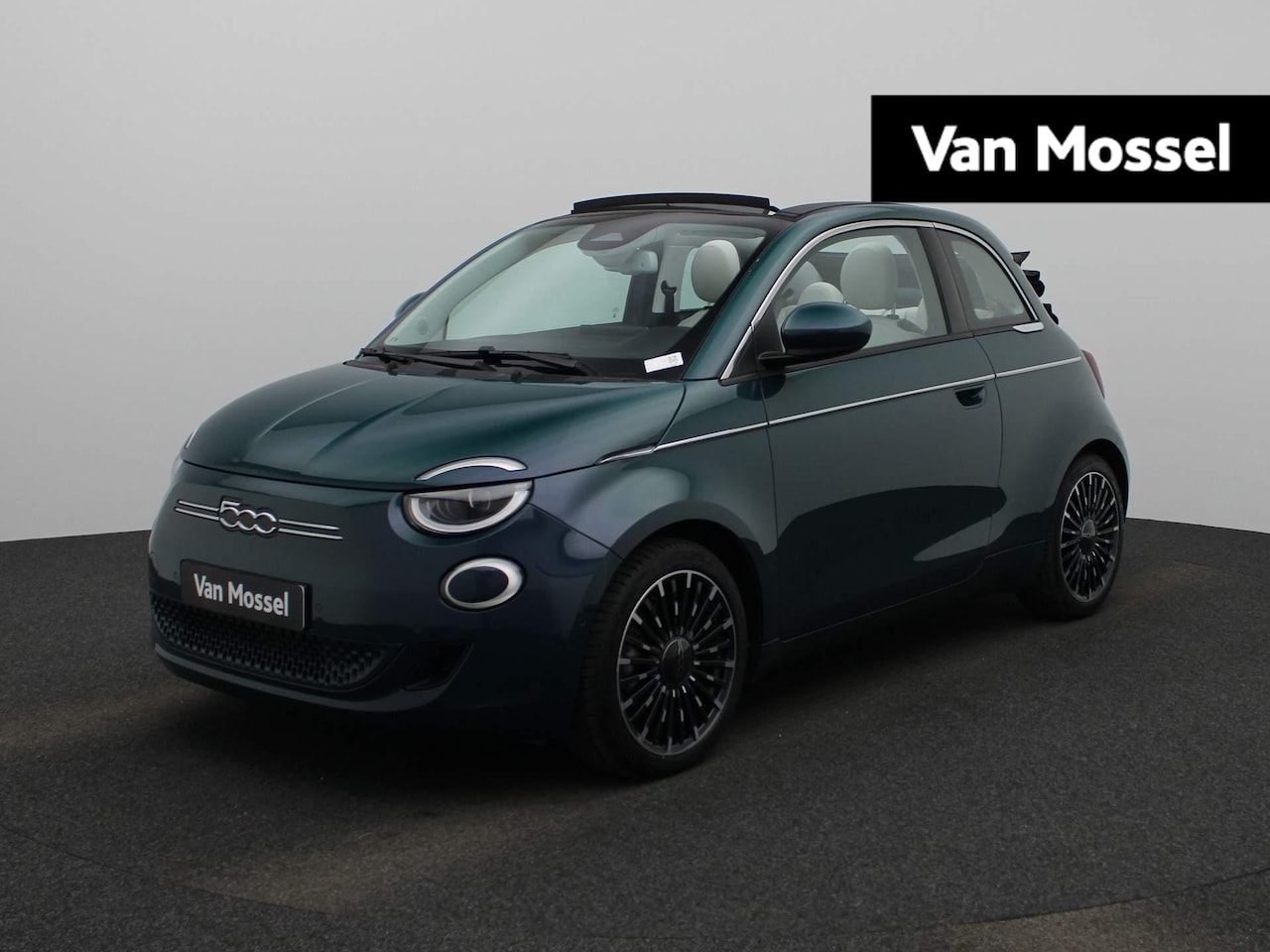 Fiat 500 C - 500e La Prima 42 kWh | Apple/Android Play | Camera | Adaptive Cruise | Full-LED | Keyless - AutoWereld.nl