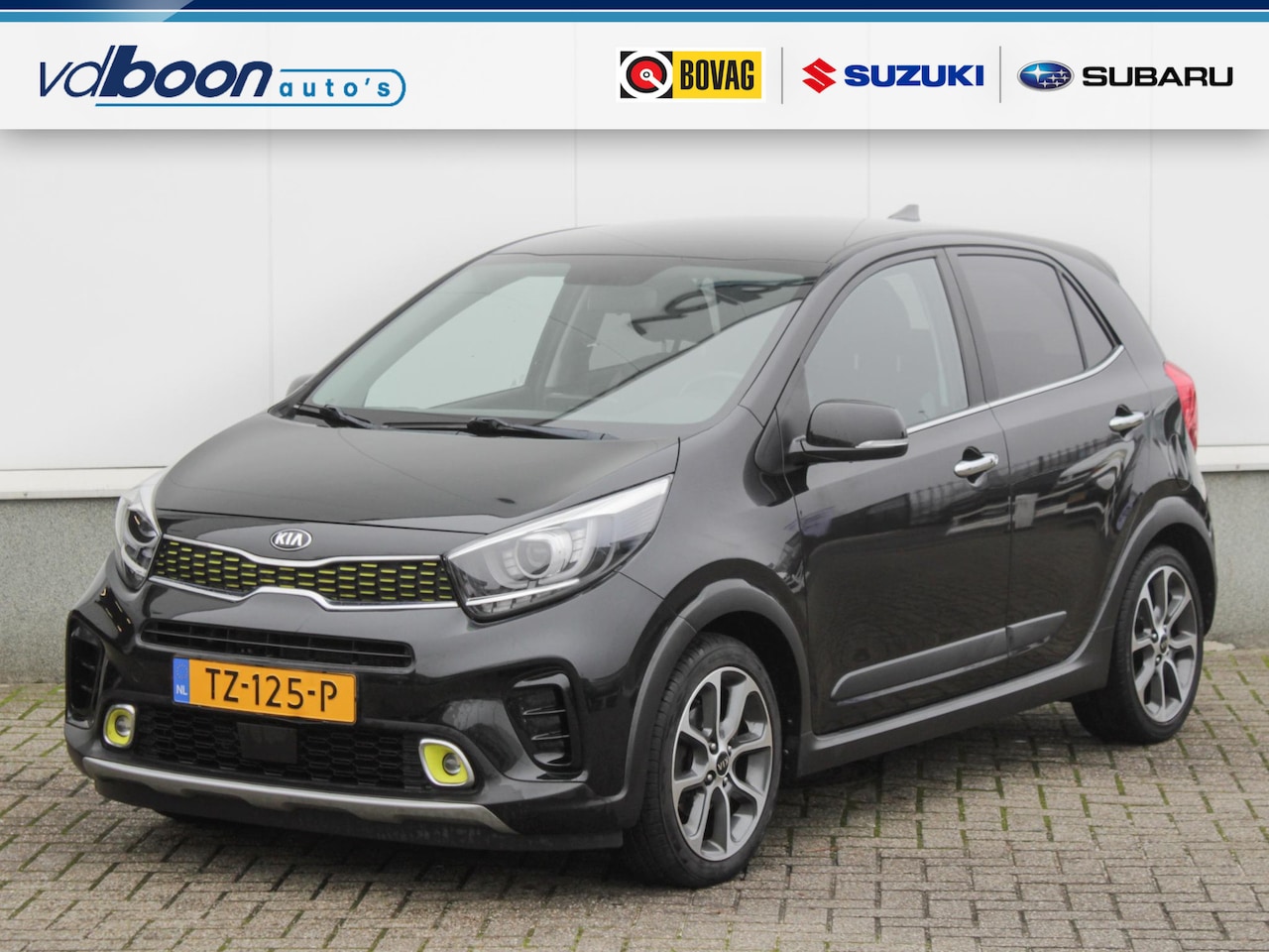 Kia Picanto - 1.2 CVVT X-Line | Navi | Cruise | Leder | Camera | Lm-Velgen - AutoWereld.nl