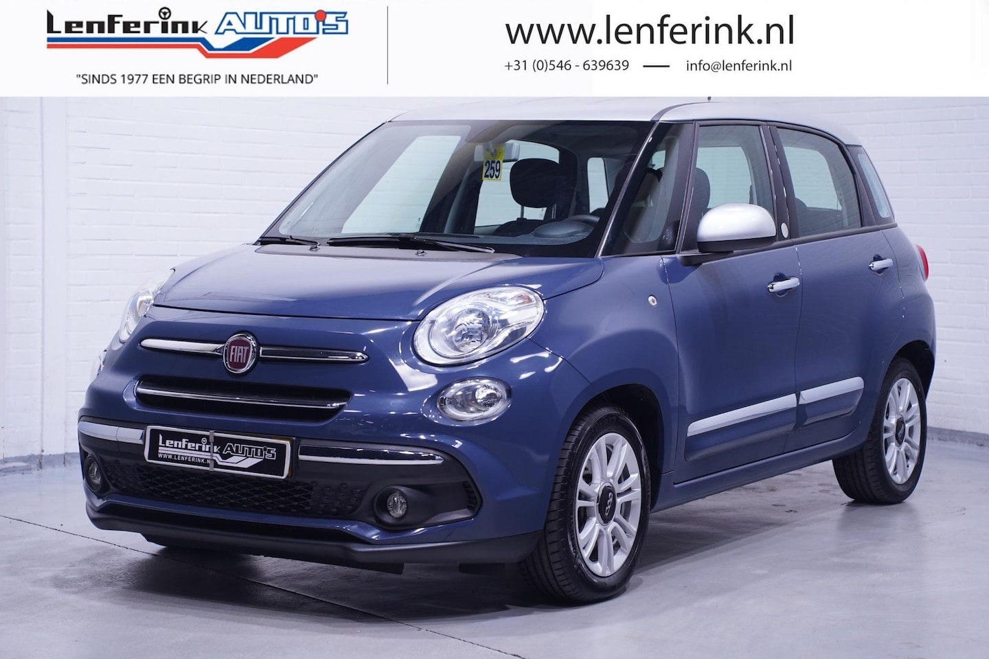 Fiat 500 L - 0.9 TwinAir PopStar Apple Carplay Camera Cruise NAP - AutoWereld.nl