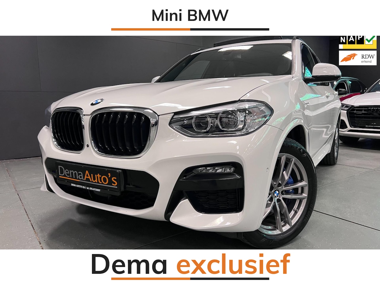 BMW X3 - XDrive30e High Executive M-SPORT PANO/DAB/CARPLAY/NAVI/LED/ECC/PDC/// - AutoWereld.nl