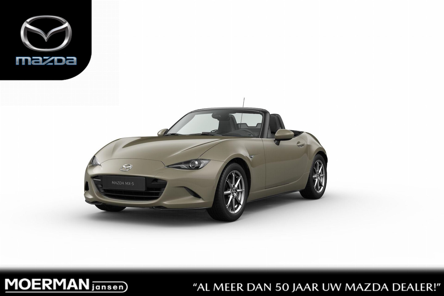 Mazda MX-5 - Roadster Skyactiv-G 132 6MT Exclusive-Line | 16-inch lichtmetalen velgen in Black Metallic - AutoWereld.nl