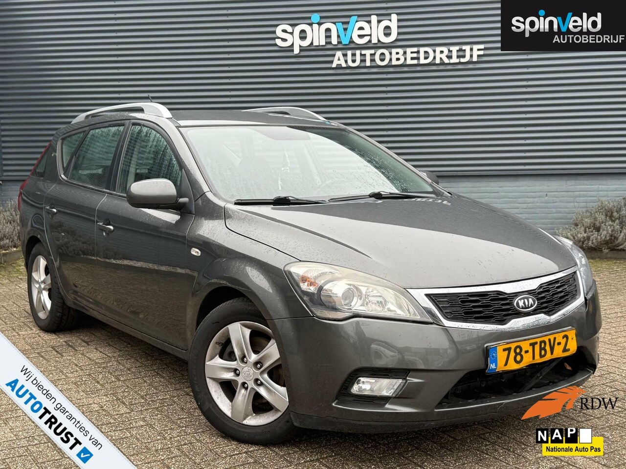 Kia Cee'd Sporty Wagon - 1.4 CVVT Navi Plus BJ`12 EXPORT motor niet goed - AutoWereld.nl