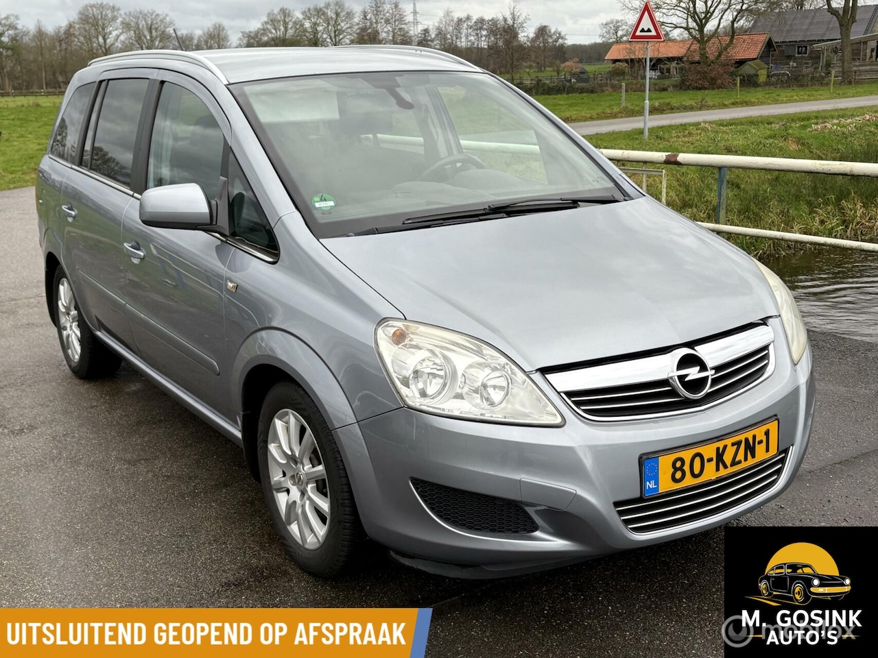 Opel Zafira - 1.8 Selection 7persoons trekhaak Airco apk - AutoWereld.nl