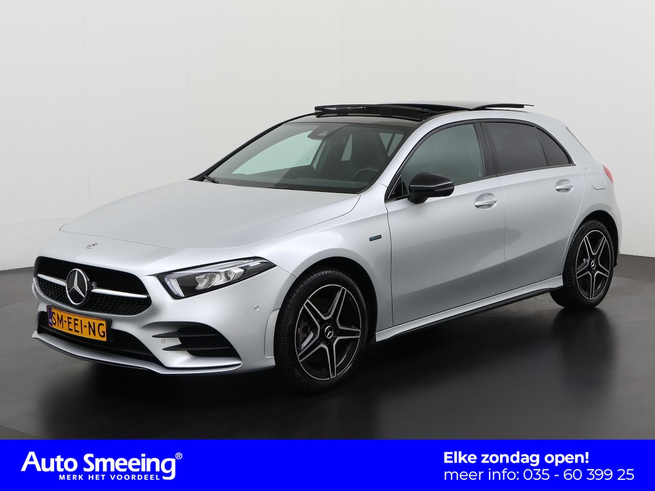 Mercedes-Benz A-klasse - 250e AMG Night | Panoramadak | Carplay | Sfeerverlichting | LED High Performance | Zondag - AutoWereld.nl