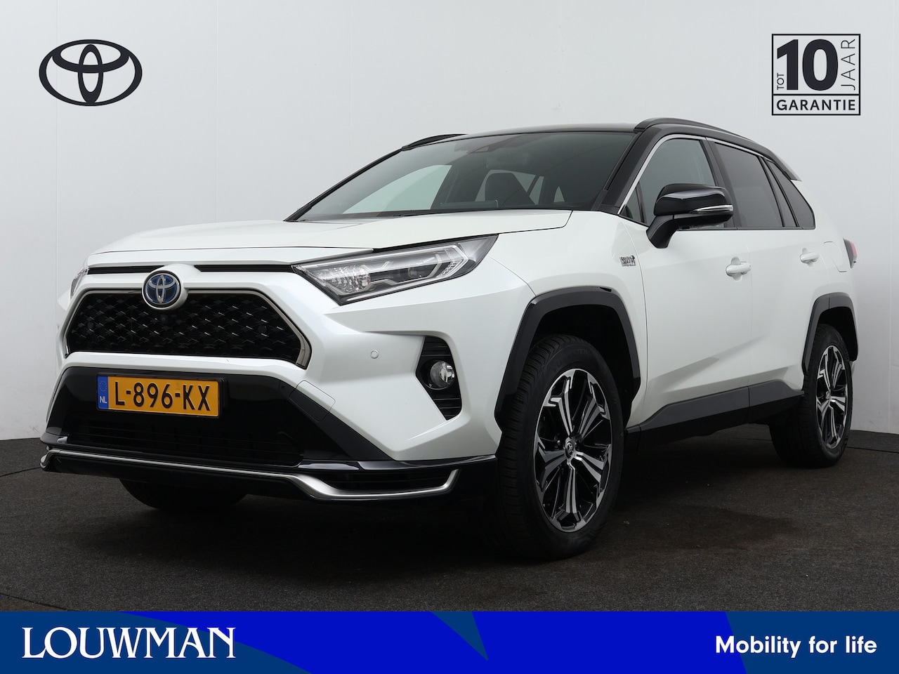 Toyota RAV4 - 2.5 Plug-in Hybrid AWD Bi-Tone Plus | Dodehoekdetector | Verwarmde voorstoelen | - AutoWereld.nl