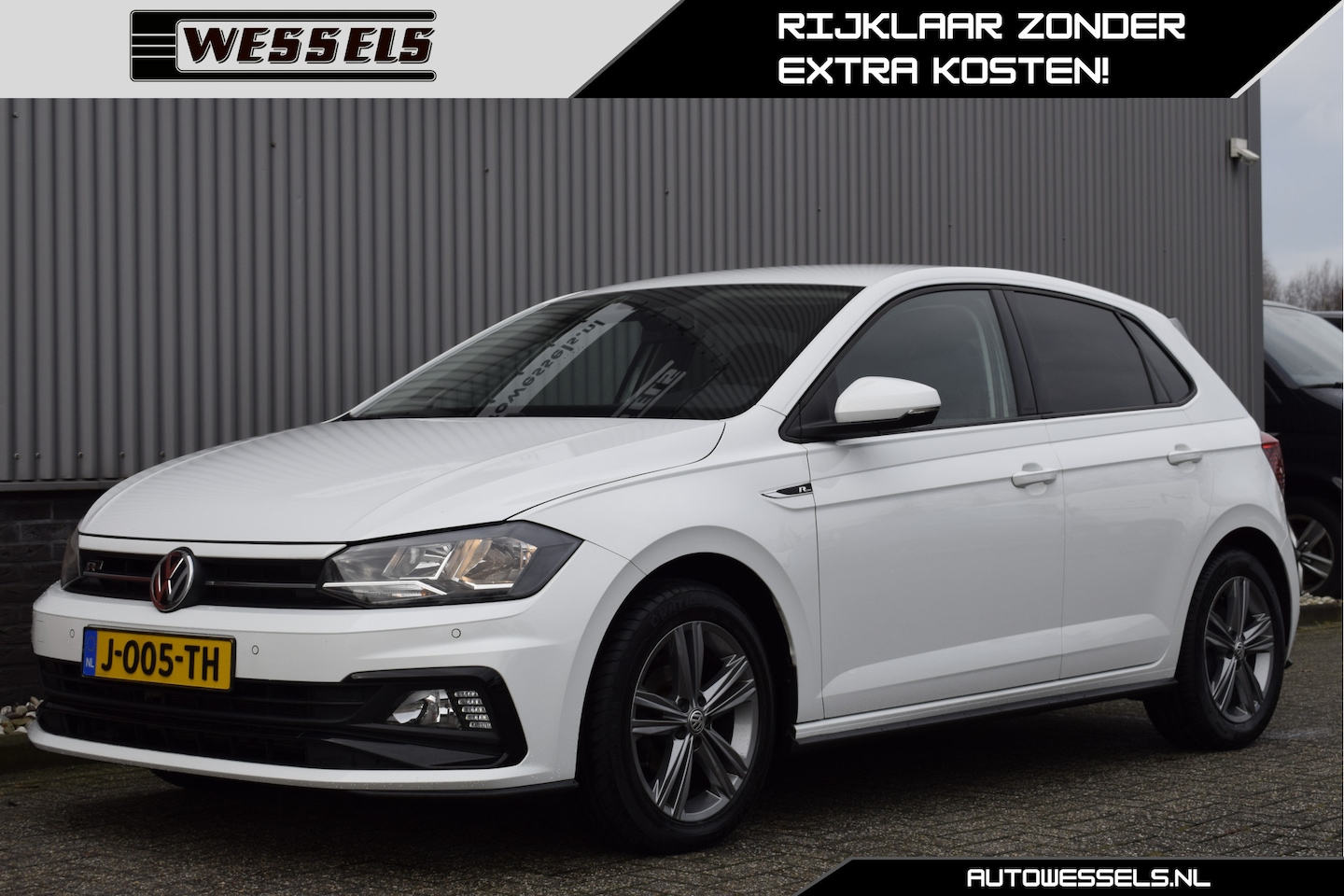 Volkswagen Polo - 1.0 TSI Highline Business R-line Adaptive cruise, PDC, DAB, Carplay, Navi, Climate control - AutoWereld.nl