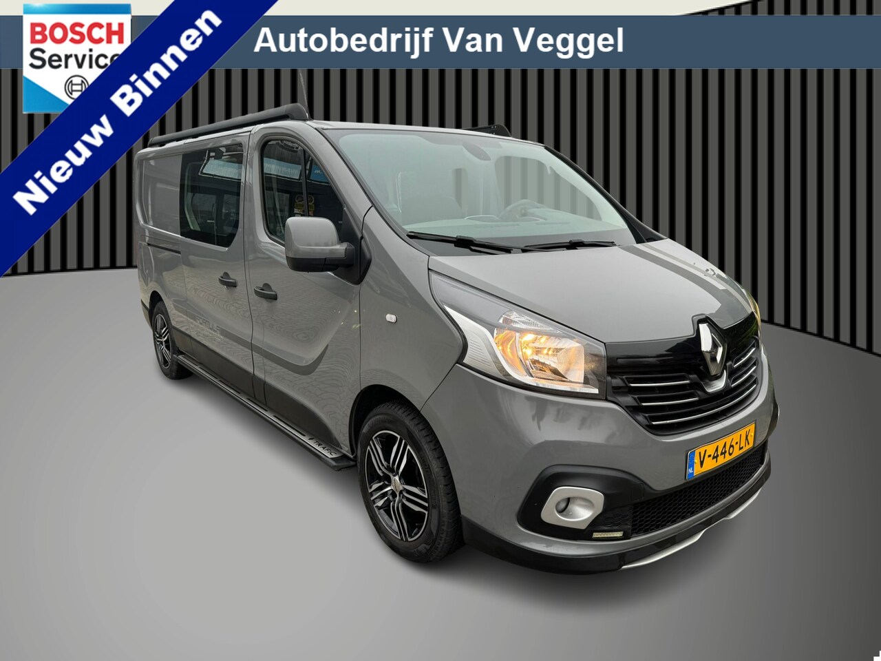 Renault Trafic - 1.6 dCi T29 L2H1 DC Formula Edition Grey Energy trekhaak, cruise, leer, airco - AutoWereld.nl