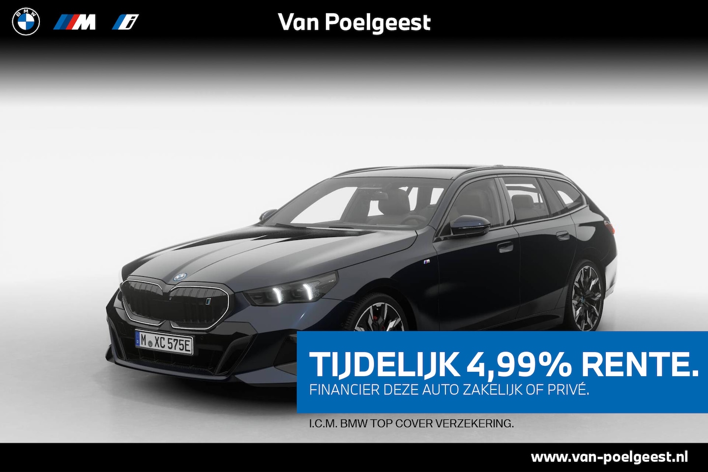 BMW i5 Touring - eDrive40 M Sport Edition 84 kWh | Stuurwielrand verwarmd | M Sportremsysteem Rot - AutoWereld.nl