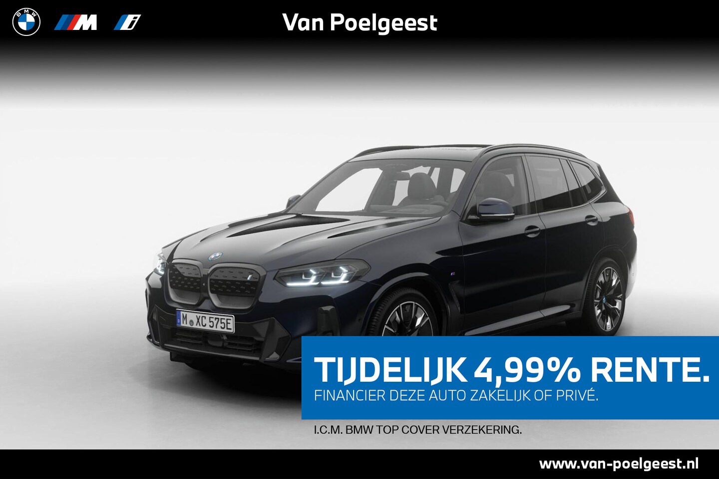 BMW iX3 - High Executive Edition | Shadow Line Pack | Elektrisch wegklapbare trekhaak - AutoWereld.nl