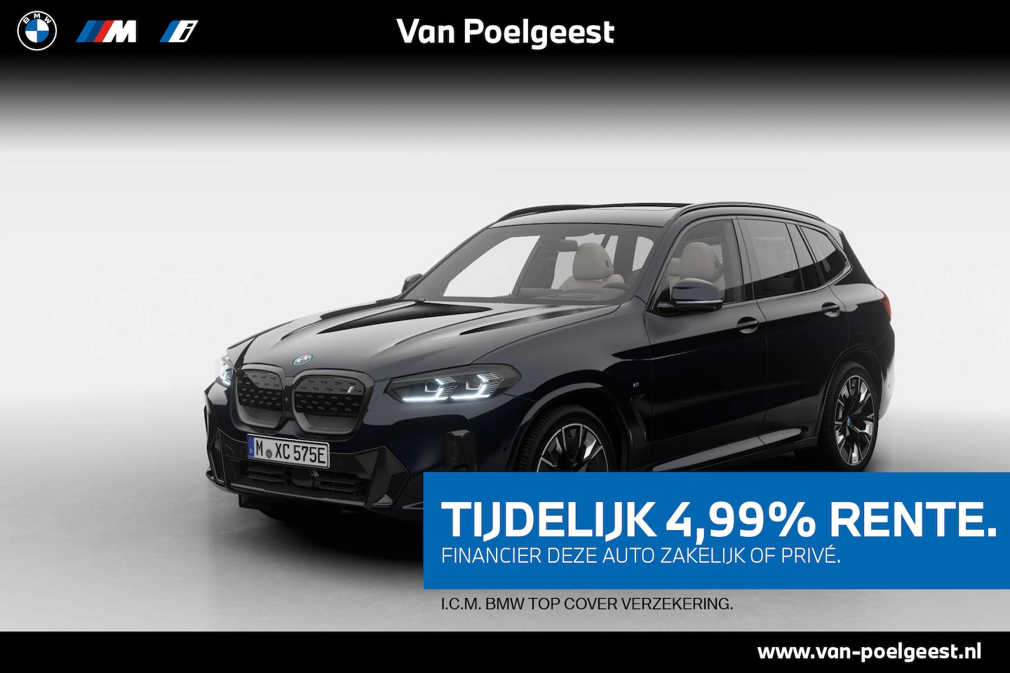 BMW iX3 - High Executive Edition | Shadow Line Pack | Elektrisch wegklapbare trekhaak - AutoWereld.nl