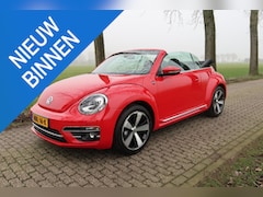 Volkswagen Beetle Cabriolet - 1.2 TSI Sound Xenon Fender Camera Navigatie 18 inch Windscherm Airco-ecc Cruise Stoelverwa