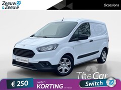 Ford Transit Courier - 1.5 TDCI Trend Duratorq S&S | Airco | Houten laadvloer | Telefoonhouder | Elektrische rame