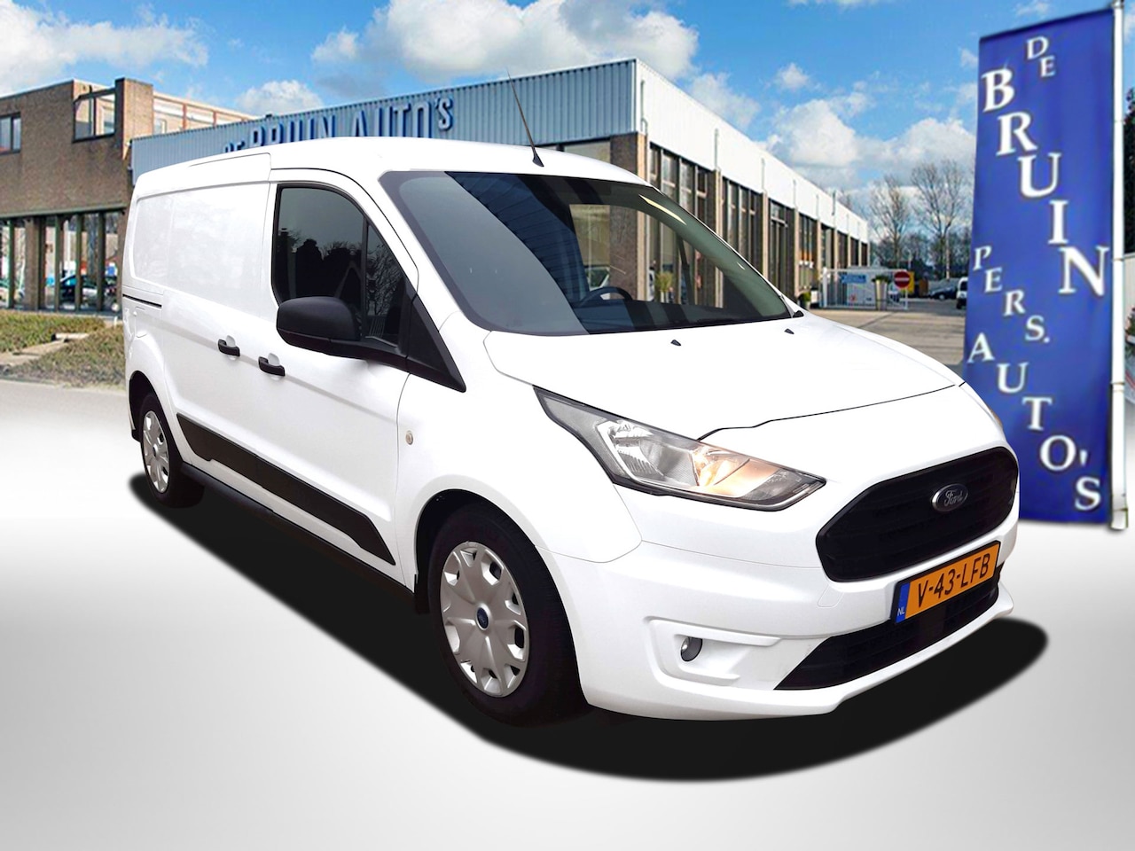 Ford Transit Connect - Automaat 3-Zits Euro-6 L2 Trend Airco Navi Cruisecontrol - AutoWereld.nl