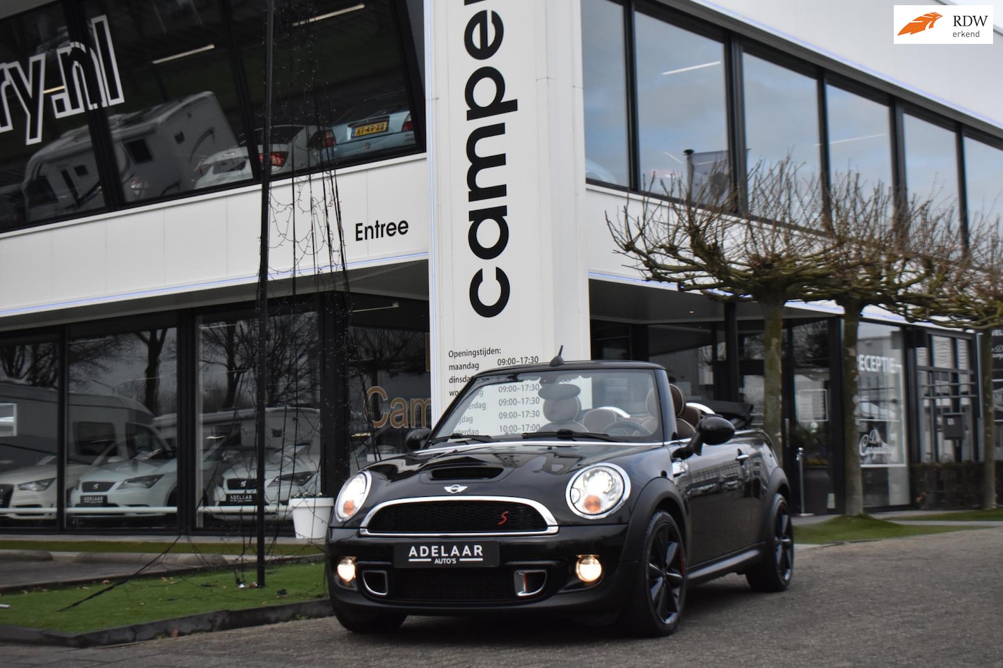 MINI Cabrio - 1.6 Cooper S 185PK!! NAVI, XENON, CLIMATRONIC, STOELVERWARMING - AutoWereld.nl