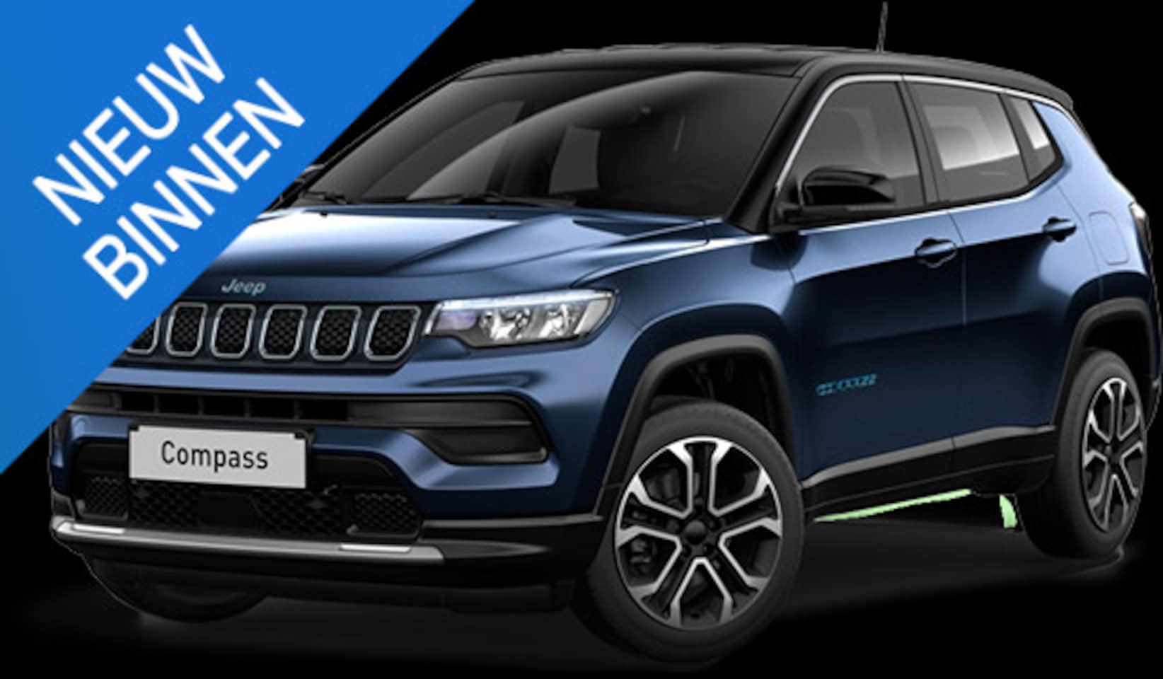 Jeep Compass - 4xe 190 Plug-in Hybrid Electric Limited Business | Schuif- opendak | Camera | LED - AutoWereld.nl