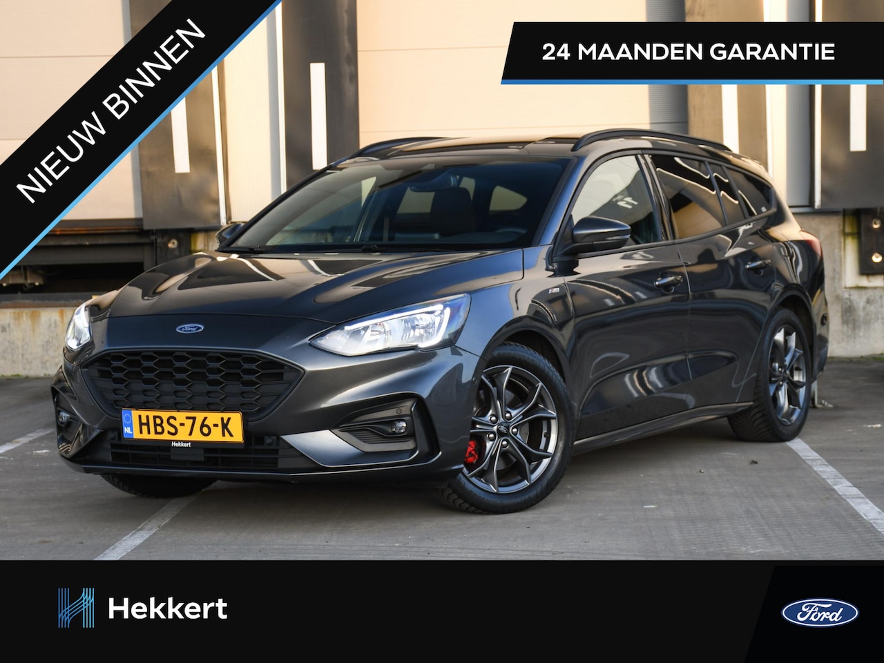 Ford Focus Wagon - ST-Line Business 1.0 EcoBoost 125pk Automaat WINTER PACK | ADAPT. CRUISE | 17''LM | KEYLES - AutoWereld.nl