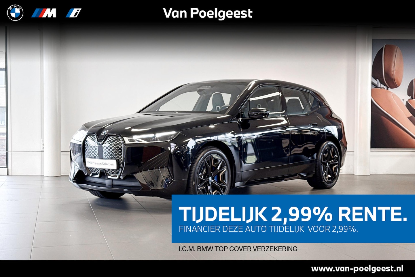 BMW iX - xDrive40 Business Edition Plus 77 kWh | Driving Assistant Pro | Harman Kardon | Glazen Pan - AutoWereld.nl