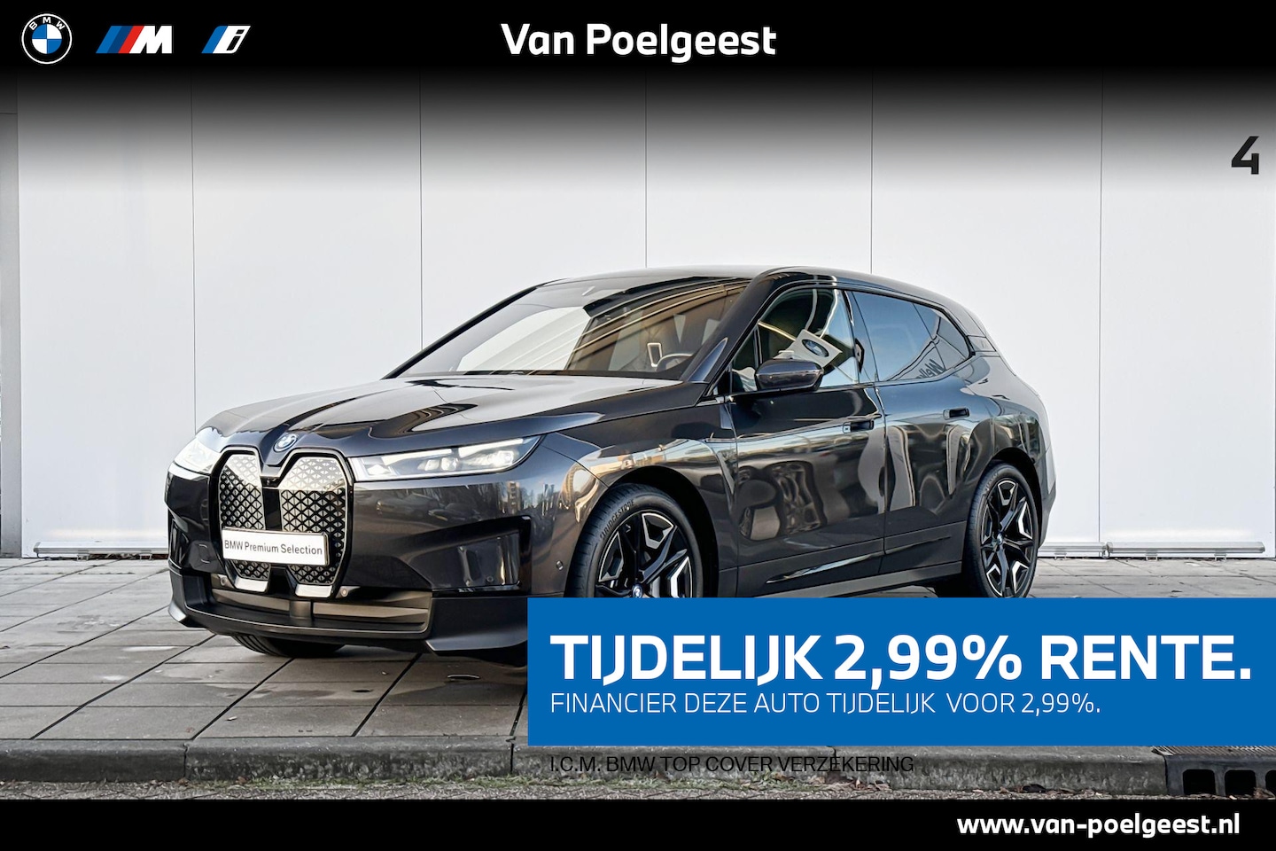 BMW iX - xDrive50 High Executive Electrische Zwenkhaak / Comfort Acces / Skylounge / Getinte Ramen - AutoWereld.nl