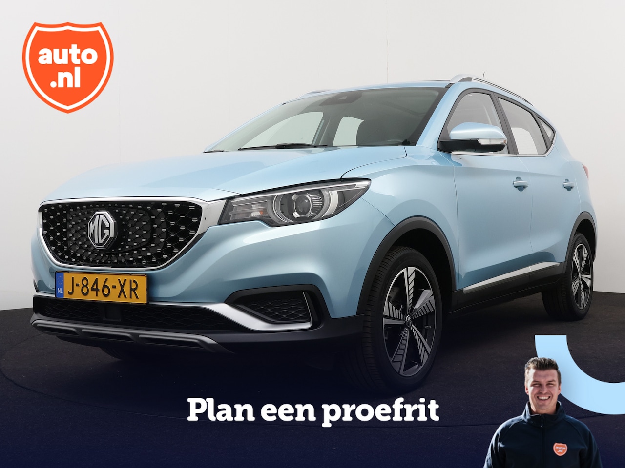 MG ZS - EV Luxury 45 kWh Panoramadak | Camera | Leder | Apple Carplay/ Android Auto | Stoelverwarm - AutoWereld.nl