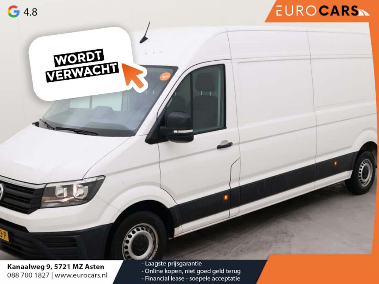 Volkswagen Crafter - 177pk Automaat L4H3 L3H2 Comfortline Navigatie Camera Trekhaak Safe-Bumper  Airco Cruise c - AutoWereld.nl