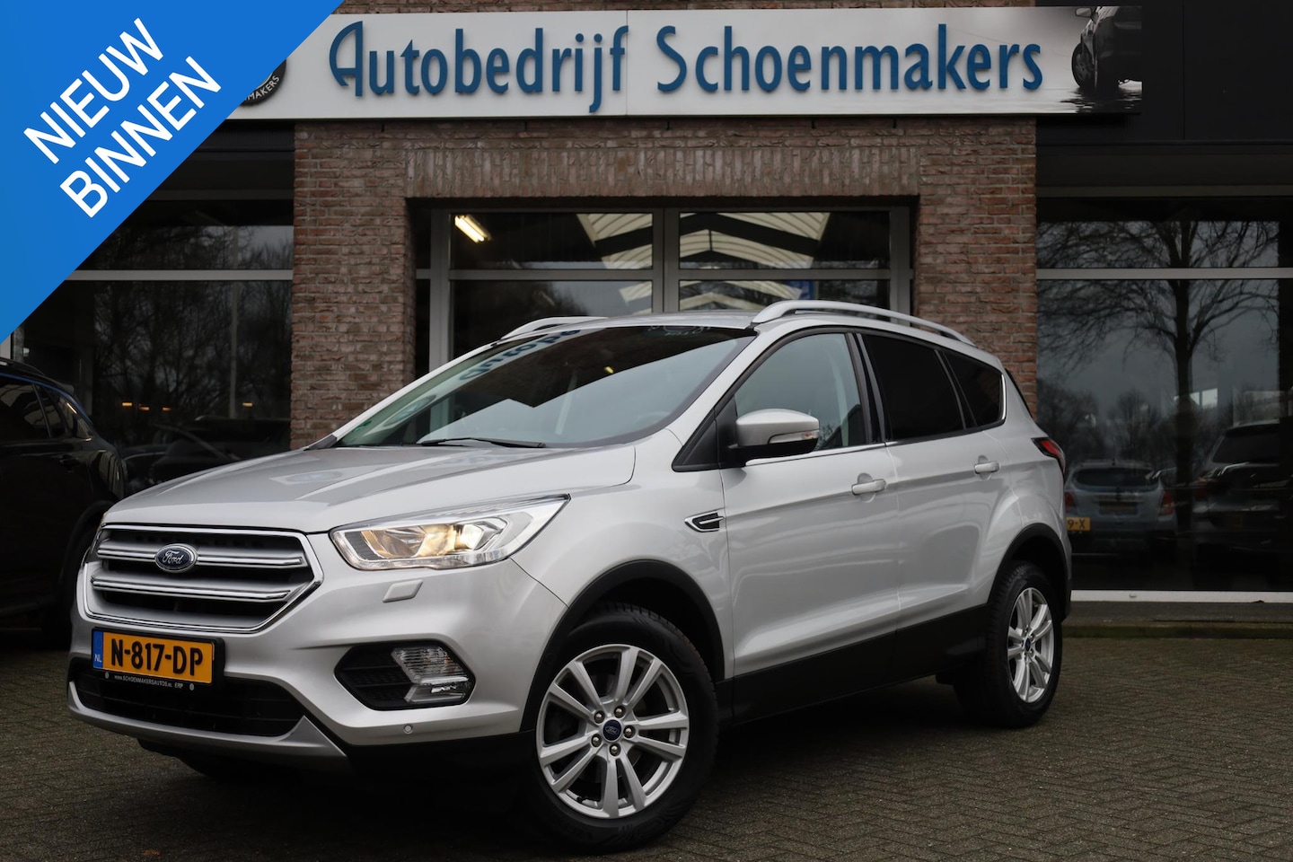 Ford Kuga - 1.5 EcoBoost Titanium CAMERA TREKHAAK-ELEC. RUIT/STOELVERWARMING NAVI CARPLAY 2xPDC AUTOPA - AutoWereld.nl