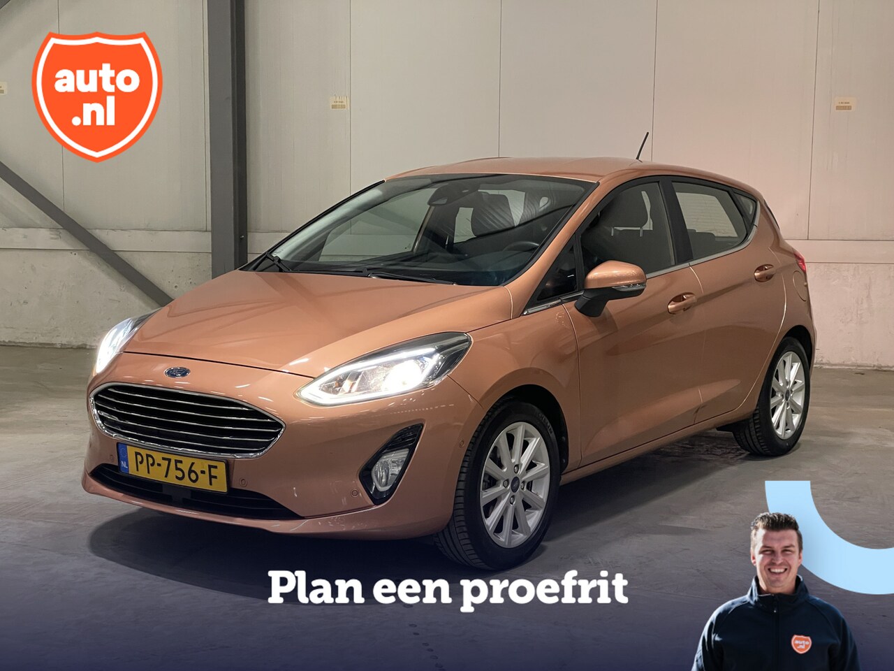 Ford Fiesta - 1.0 EcoBoost Titanium | Trekhaak | B&O | Camera | Carplay | Adapt Cruise Control | Verwarm - AutoWereld.nl