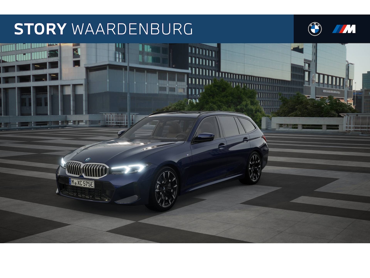 BMW 3-serie Touring - 330e High Executive M Sport Automaat / Panoramadak / Trekhaak / Sportstoelen / Adaptieve L - AutoWereld.nl