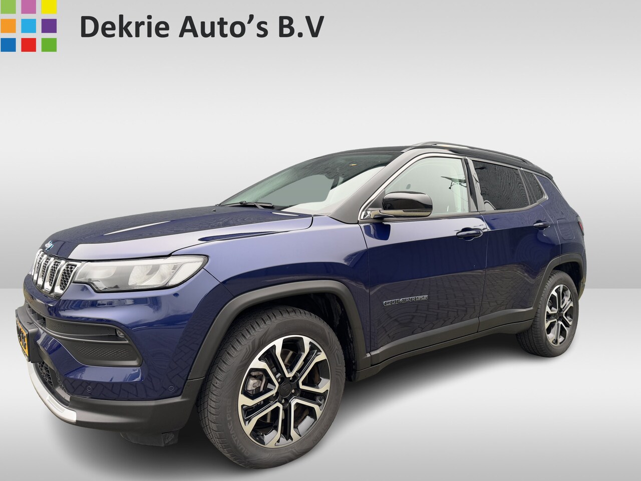 Jeep Compass - 4xe 190 Plug-in Hybrid Electric Limited Ed. Navigatie / Pdc.+Camera / 1/2Leder / Lmv.+all - AutoWereld.nl