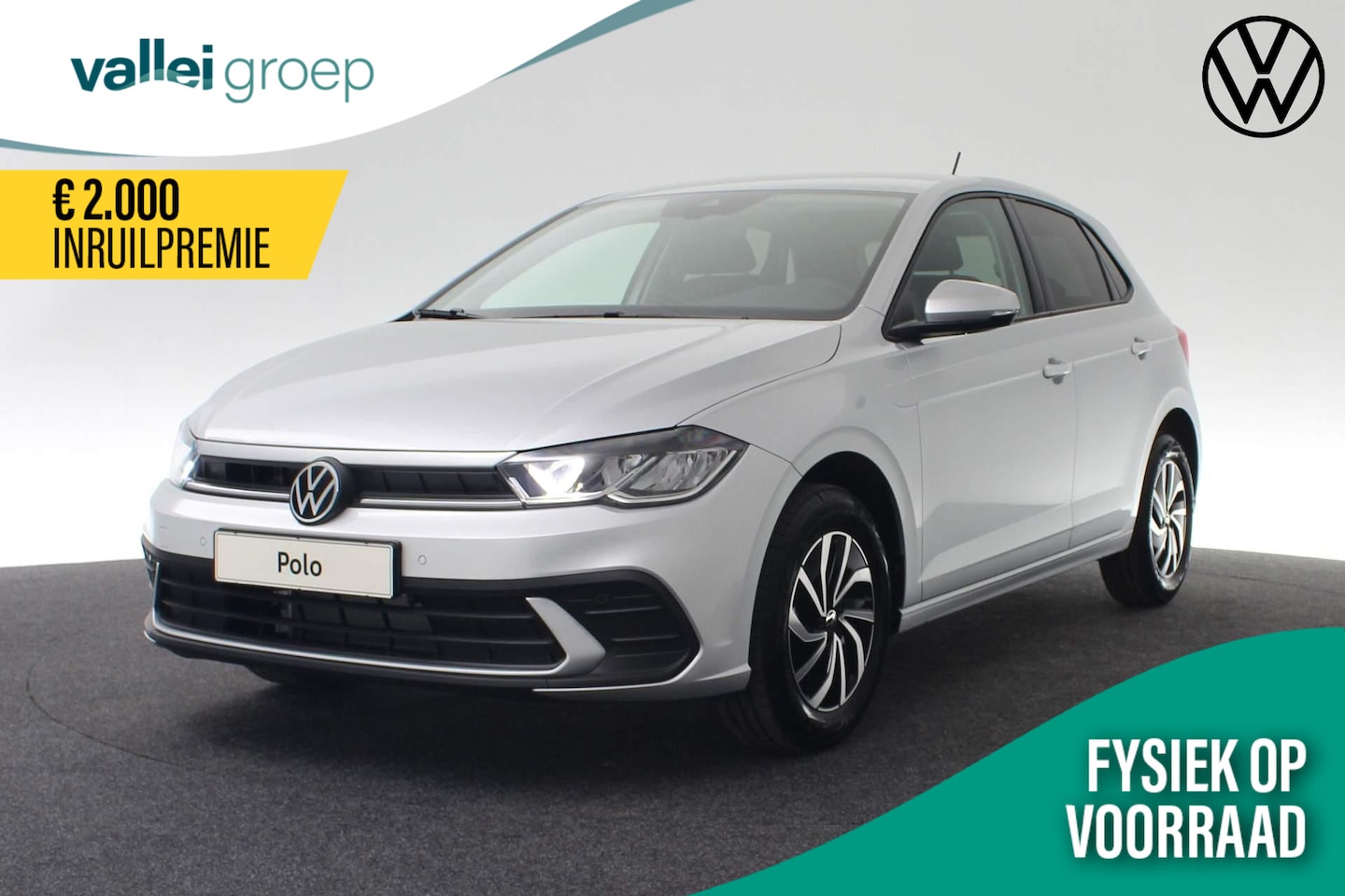 Volkswagen Polo - 1.0 TSI 95PK Life Edition | Camera | Stoelverwarming | LED | Keyless | ACC | 15 inch - AutoWereld.nl