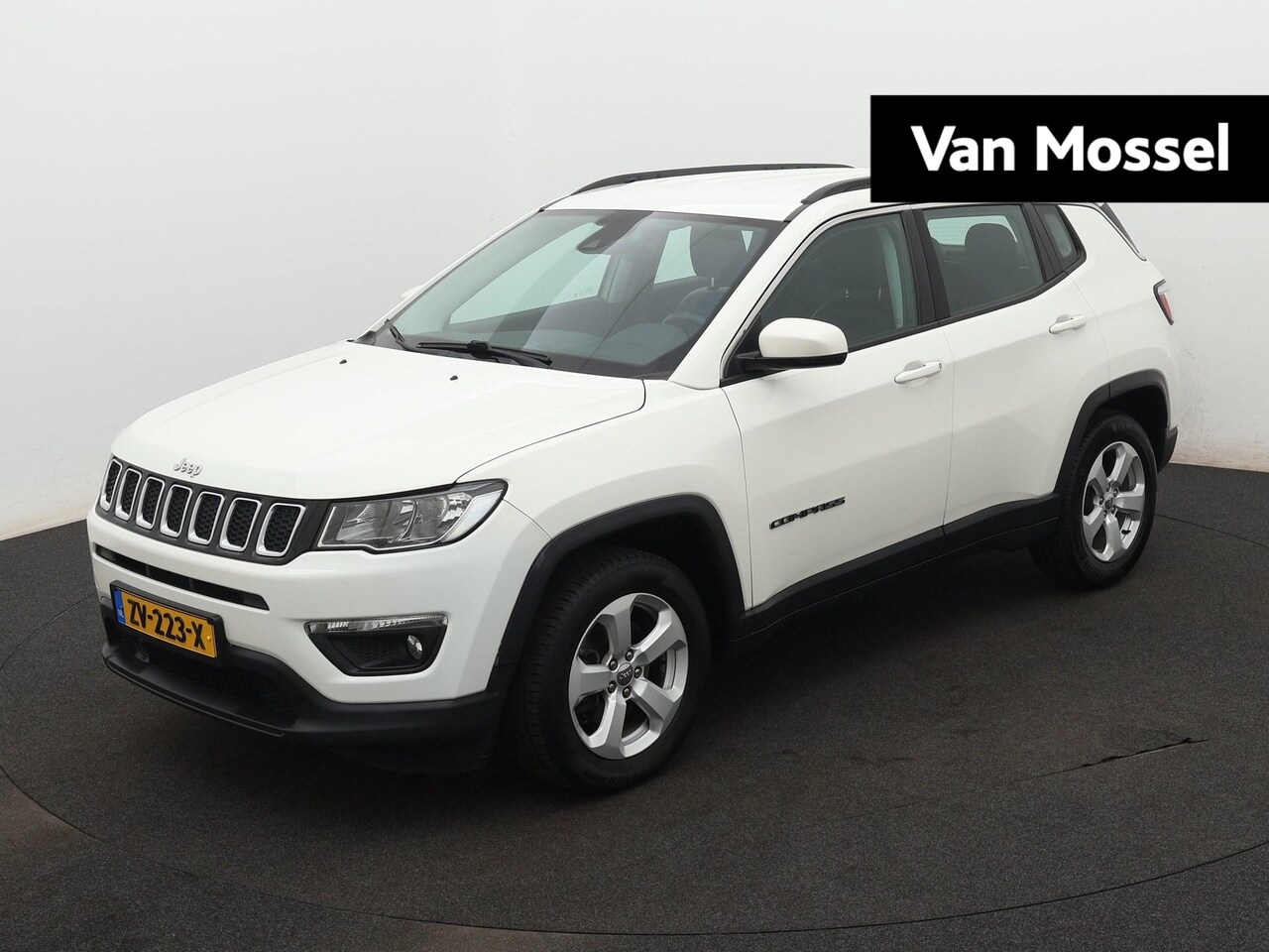 Jeep Compass - 1.4 MultiAir Longitude | HALF-LEDER | NAVIGATIE | ACHTERUITRIJCAMERA | CLIMATE CONTROL | C - AutoWereld.nl