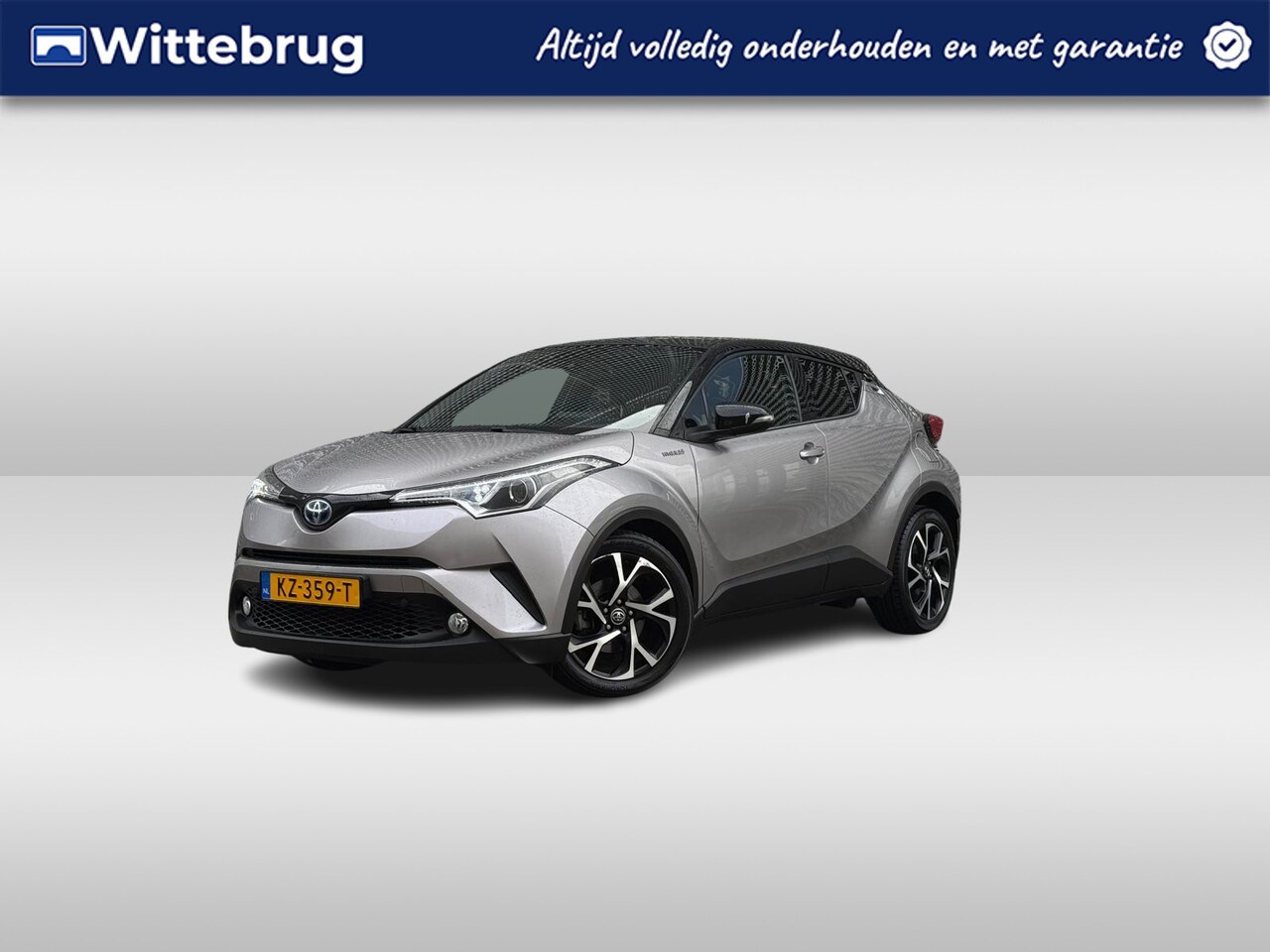 Toyota C-HR - 1.8 Hybrid Bi-Tone / Achteruitrijcamera / Stoelverwarming / Navigatie / 18" LMV / Keyless - AutoWereld.nl