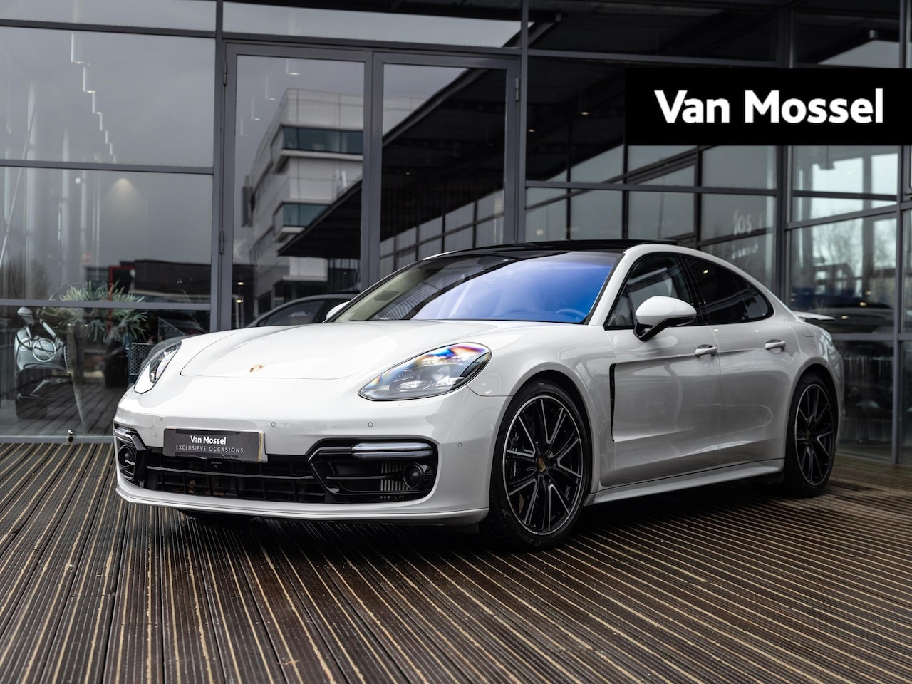 Porsche Panamera - 4.0 Turbo S E-Hybrid | SPORTDESIGN | SPORTCHRONO | KRIJTGRIJS | BURMESTER | MASSAGE V EN A - AutoWereld.nl