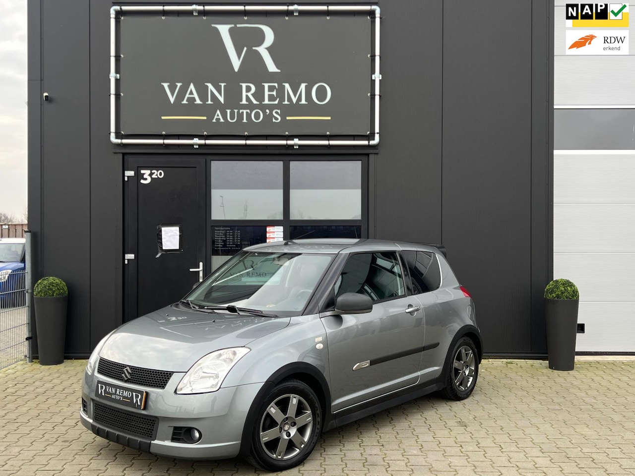 Suzuki Swift - 1.3 Exclusive GT Pakket|Airco|Keyless Entry-Go|Leder|Nap! - AutoWereld.nl