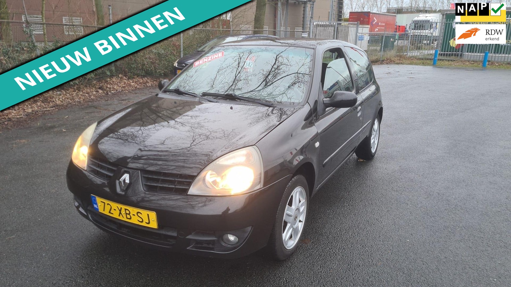 Renault Clio - 1.2-16V Campus NETTE AUTO RIJDT EN SCHAKELT GOED - AutoWereld.nl