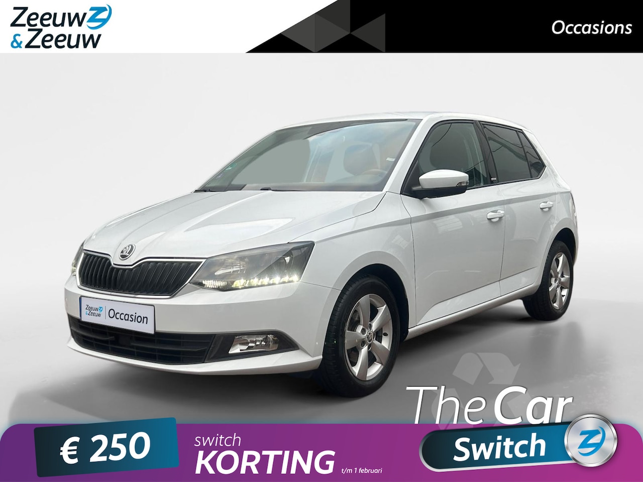 Skoda Fabia - 1.2 TSI JOY | Parkeersensoren | Cruise Control | Climate Control | Bluetooth | Stoelverwar - AutoWereld.nl